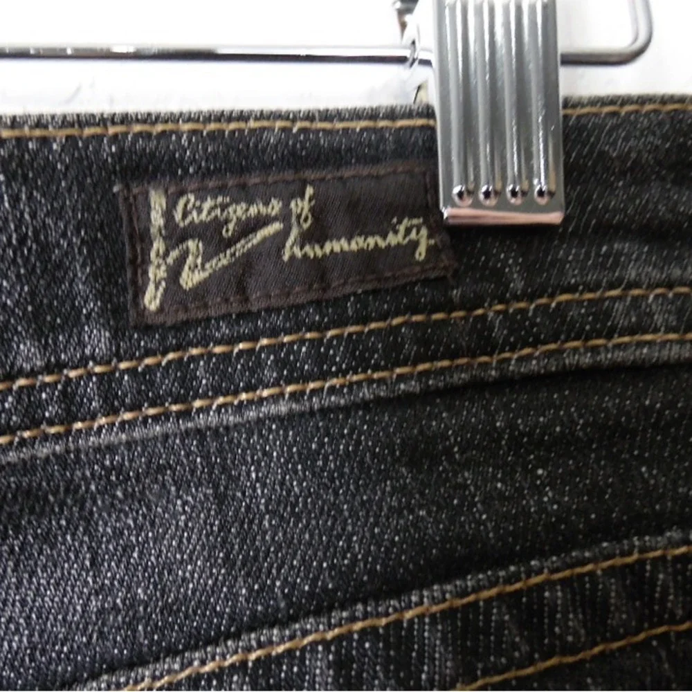 Citizens of Humanity Low Waist Flair‎ Jeans Dark Wash Size 31 Made in USA